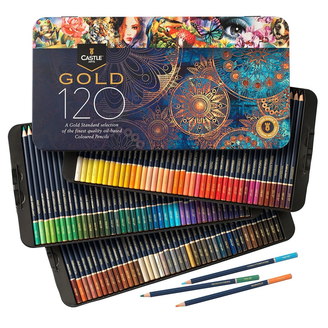 338 pièces experte coloriste Tin Bundle