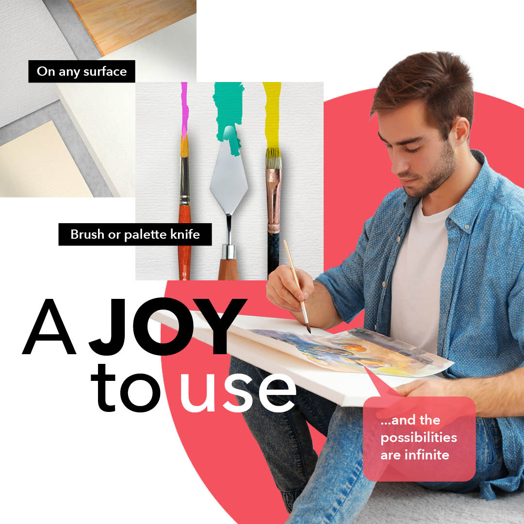 24 -częściowy zestaw farby akrylowej