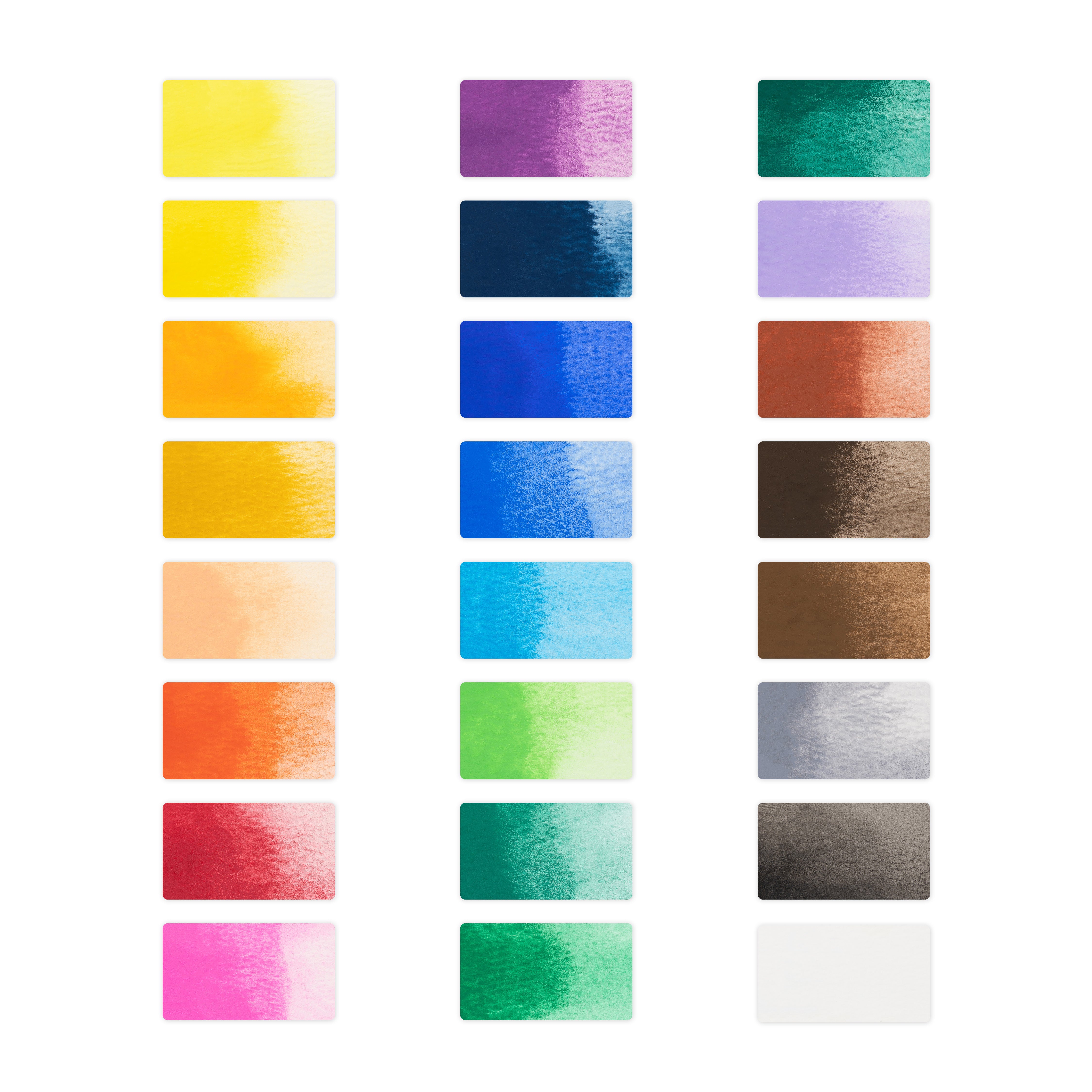 24 -teilige Gouache -Lackierung Set