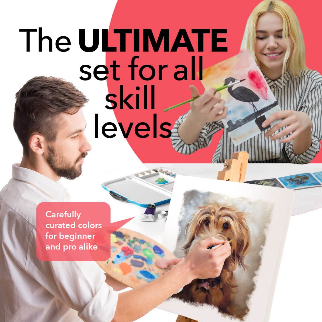 48 -częściowy zestaw farby akrylowej