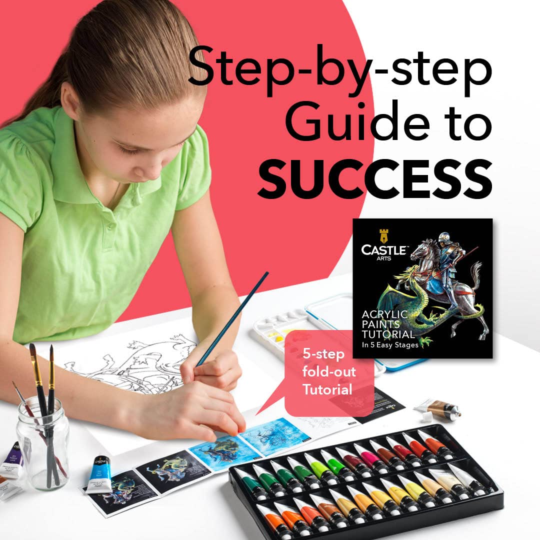 48 -stuk acryl verfset