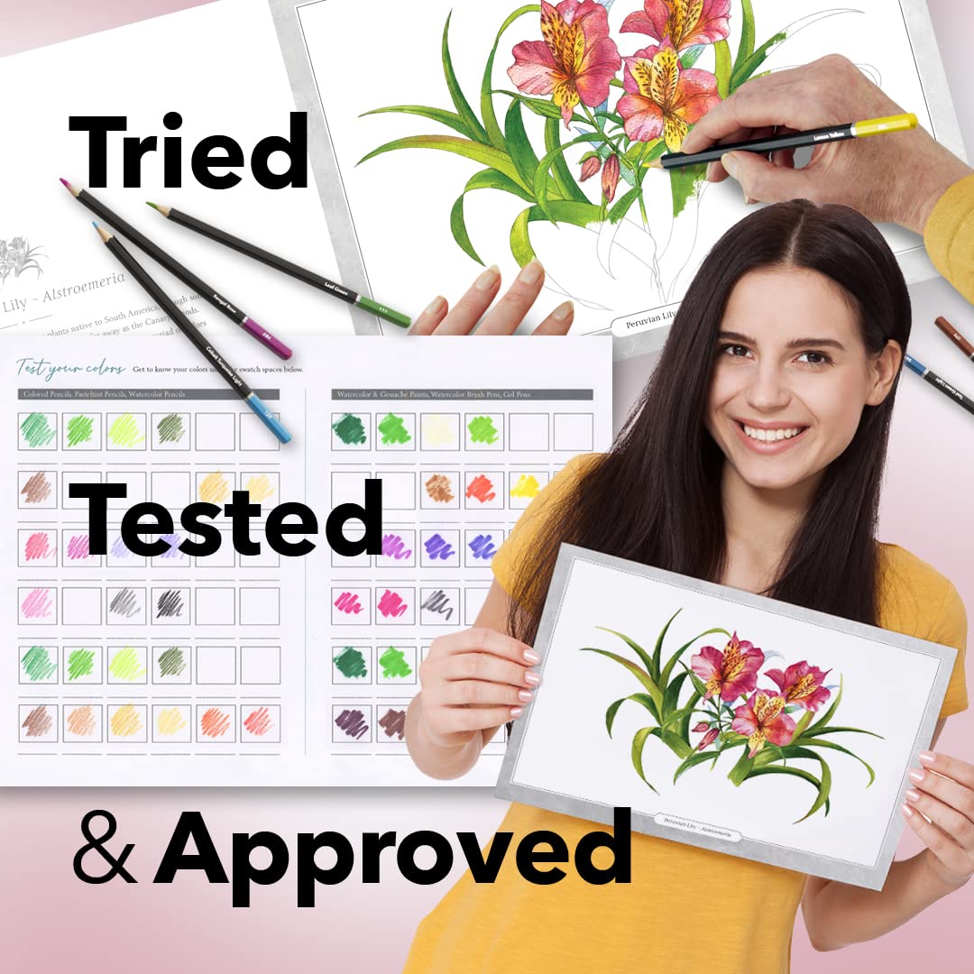 36 strony Piękna kolorowanki kwiaty