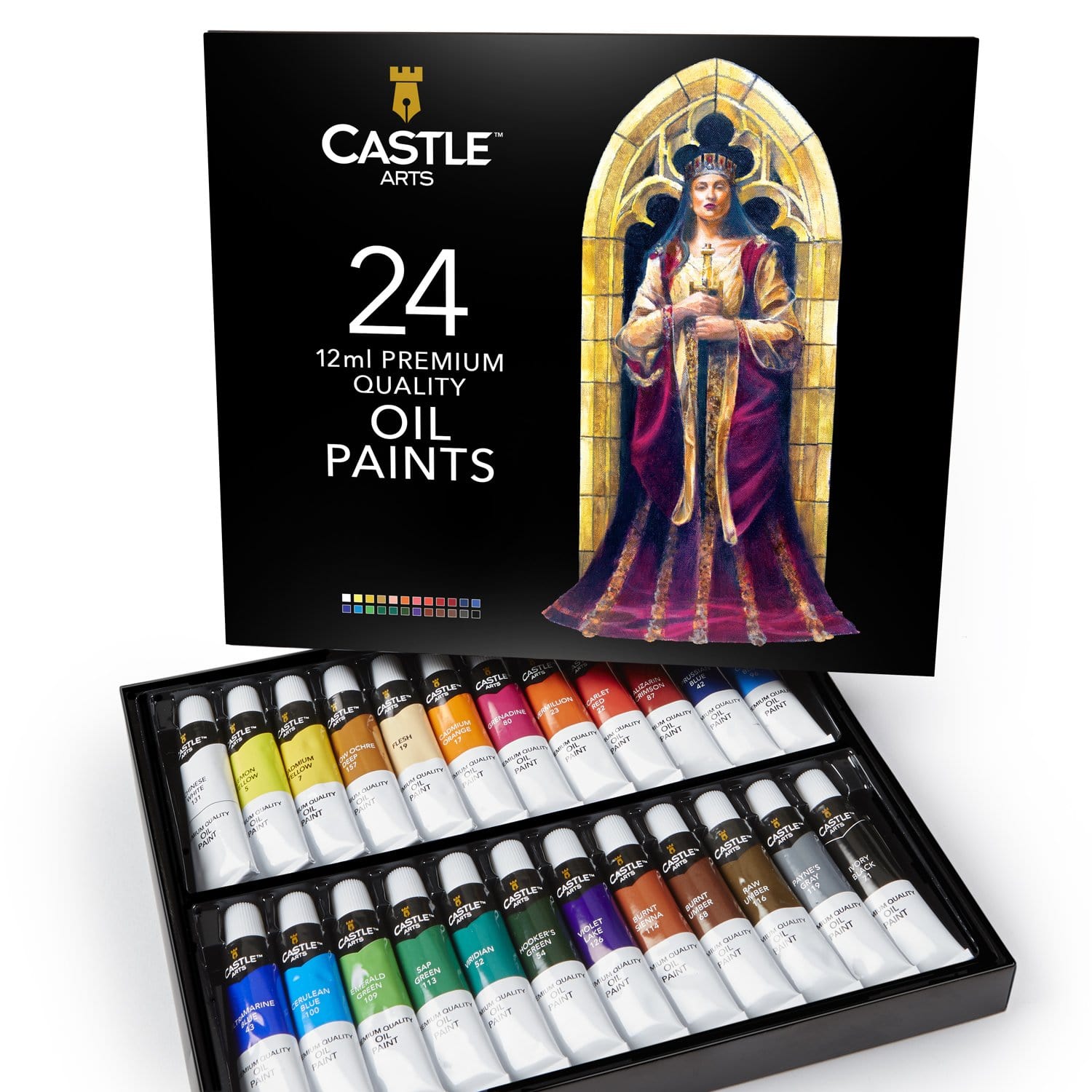 Lot de 120 peintures de qualité supérieure.