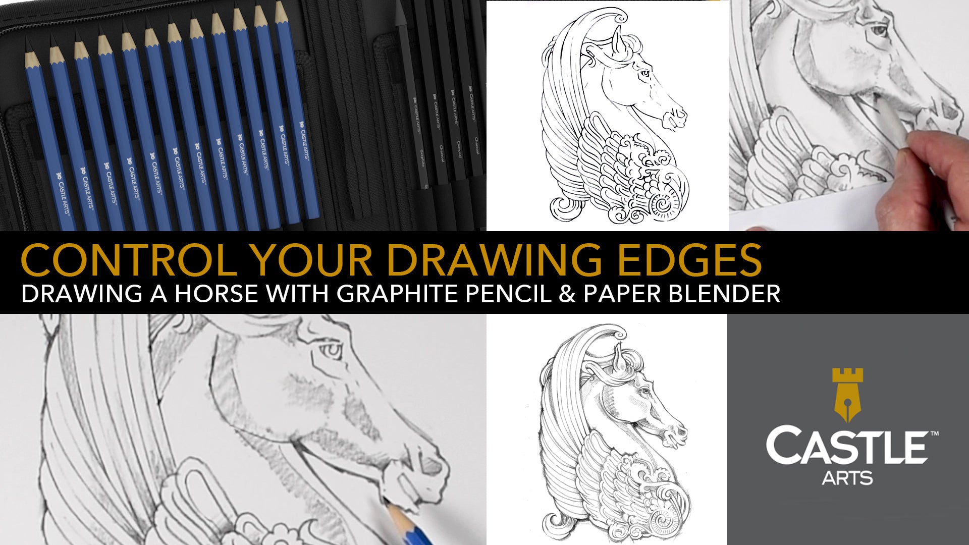 How to Draw | Control Drawing Edges With Graphite Pencils