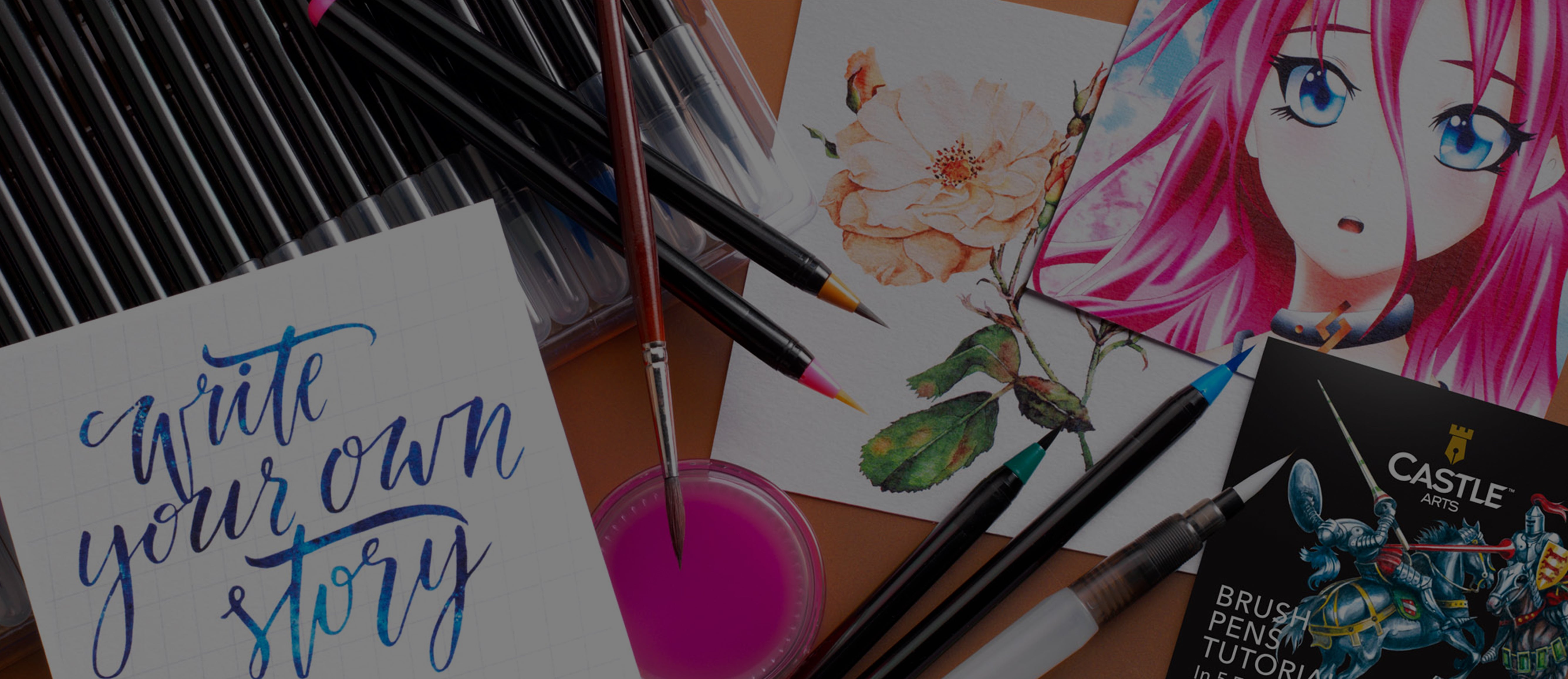 Watercolour Brush Pen Sets