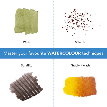 24 -delige aquarel verfset