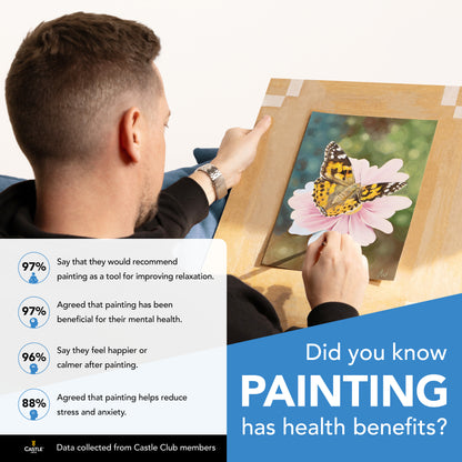 Juego de pintura acrílico de 48 piezas