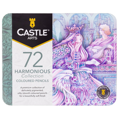 430 Piece Harmonious Premium Drawing and Colouring Pencil Zip Bundle