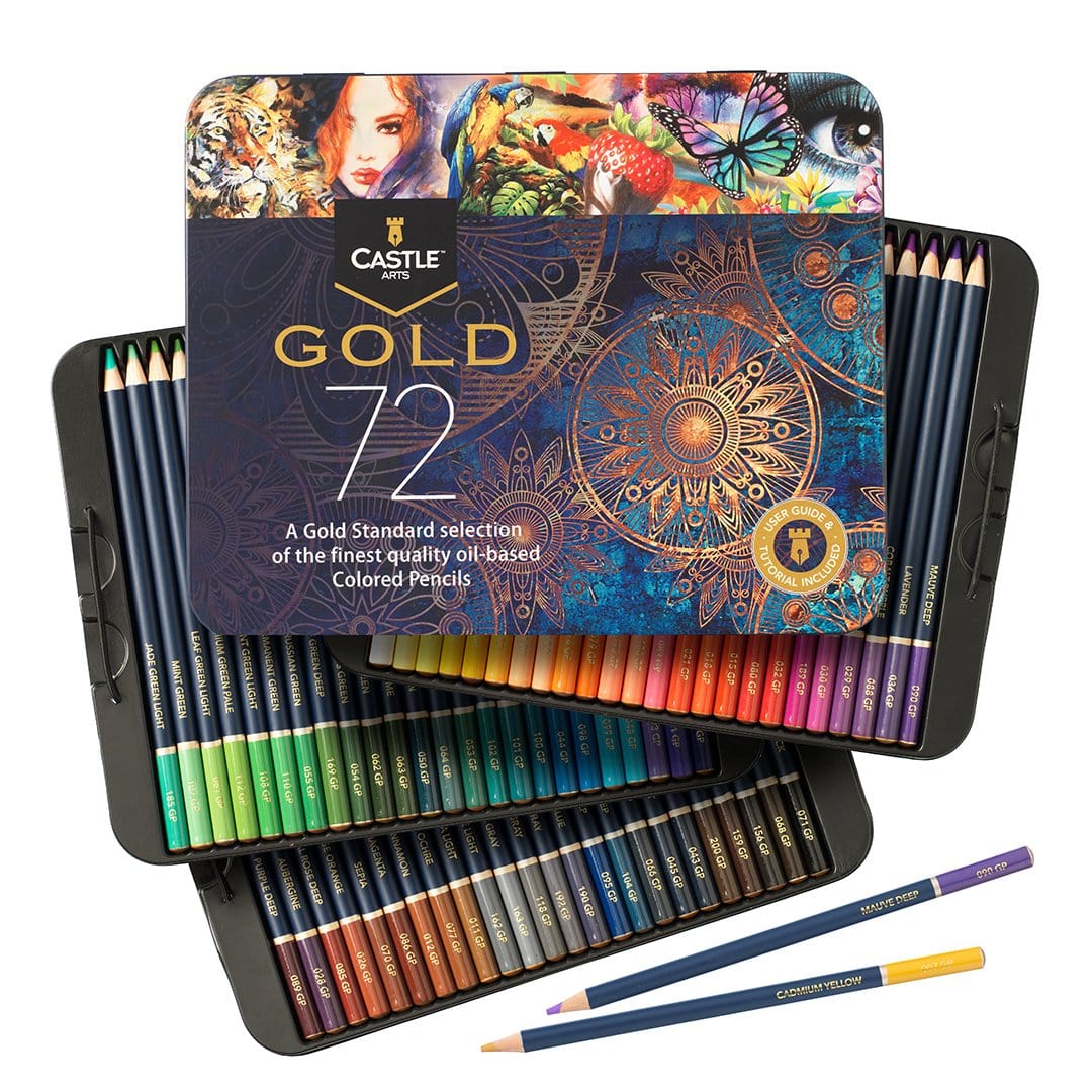 278 Piece Premium Drawing and Colouring Pencil Tin Bundle