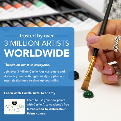 24 -delige aquarel verfset