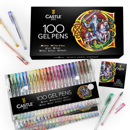 284 Pièces Pack de Démarrage d'artiste Ultime & 2 Carnets de Croquis