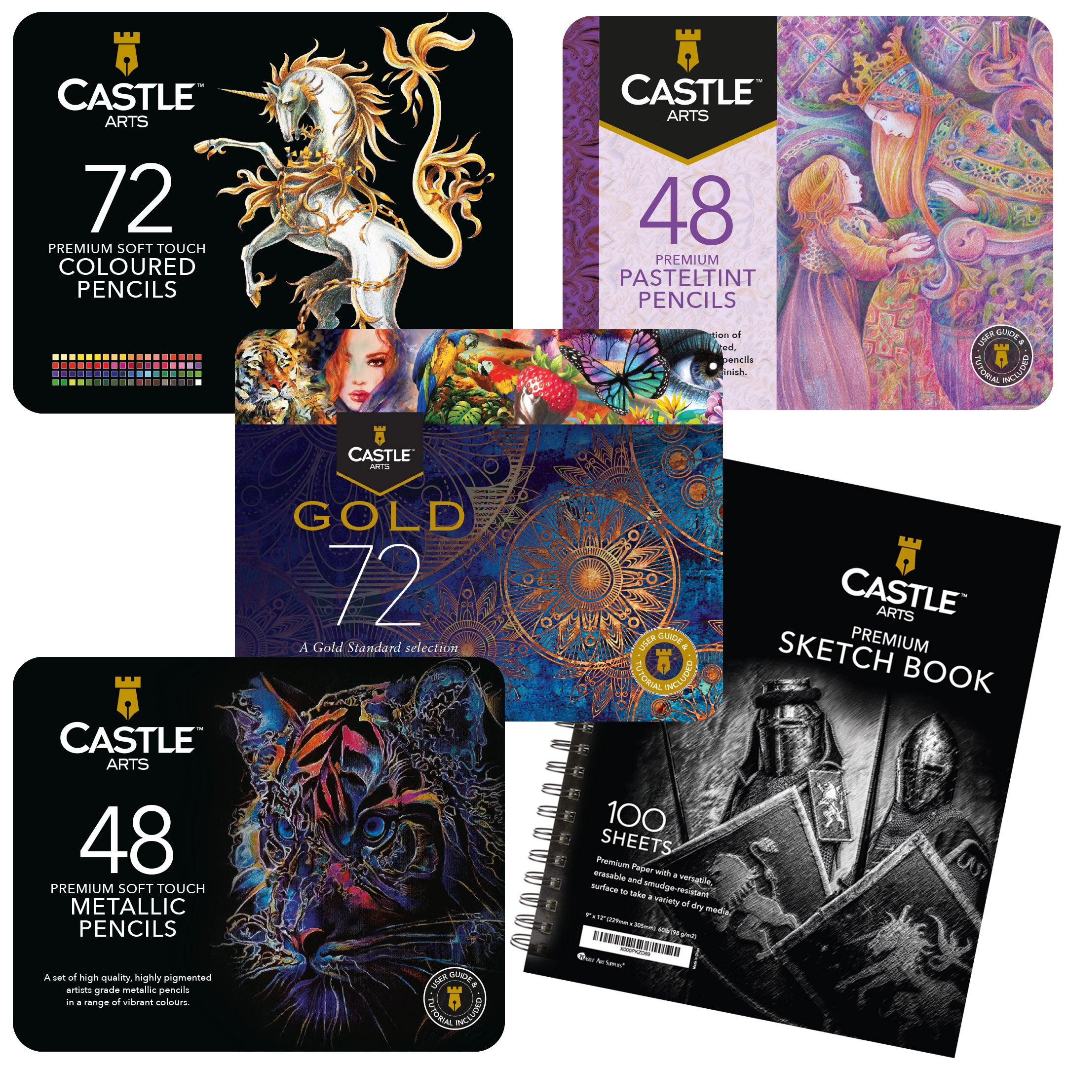 242 Piece Premium Colourist Tin Bundle