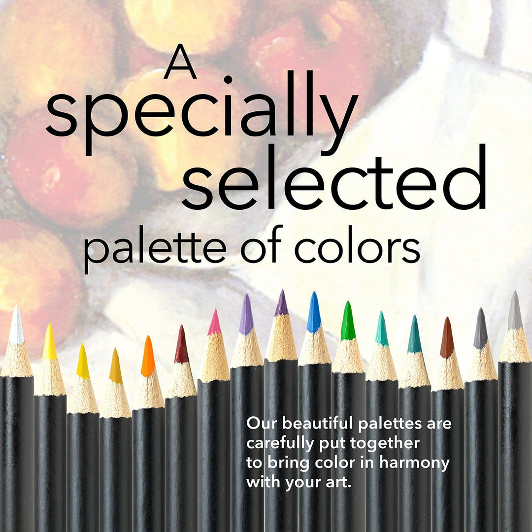 24 Pièces Crayons De Couleur Cézanne Dans Un Étui À Étain D'affichage